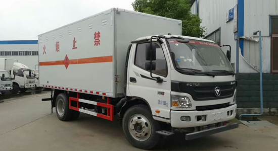 歐馬可3800易燃?xì)怏w廂式運(yùn)輸車