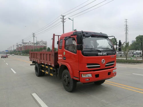 東風(fēng)福瑞卡排半平板自卸車